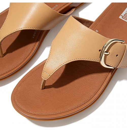 Sandal Ujung Kaki Kulit Gracie Buckle