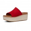 Sandal Wedges Slide Eloise Espadrille Suede