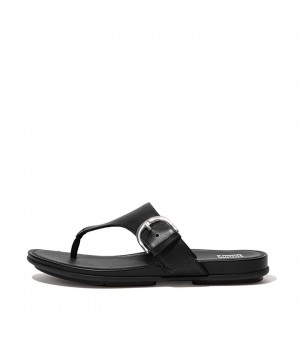 Sandal Ujung Kaki Kulit Gracie Buckle