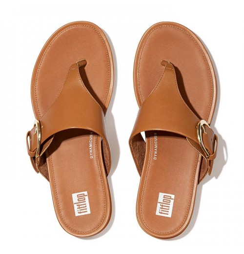 Sandal Ujung Kaki Kulit Gracie Buckle