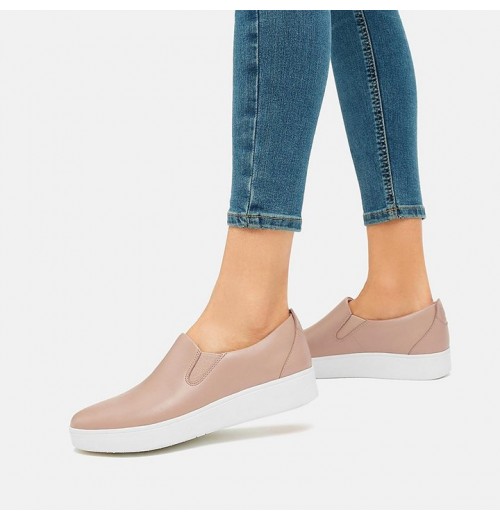 Sepatu Slip On Kulit Rally