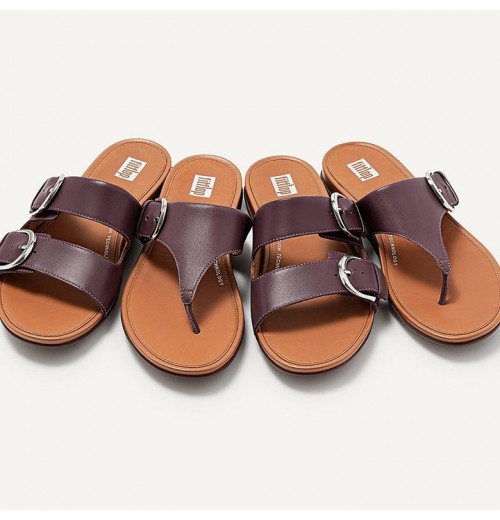 Sandal Ujung Kaki Kulit Gracie Buckle