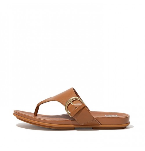 Sandal Ujung Kaki Kulit Gracie Buckle