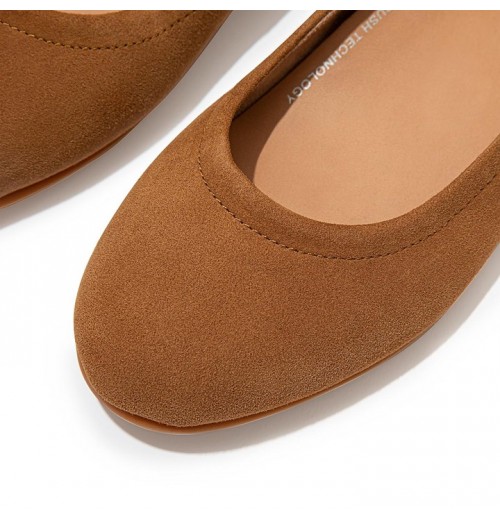 Flat Balet Allegro Suede