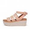 Sandal Wedge Kulit Eloise Espadrille