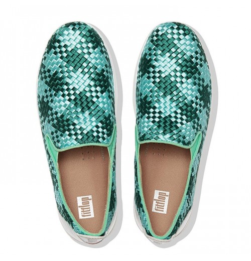 Sepatu Slip On Rally Silky Weave