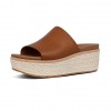 Sandal Wedges Slide Wedge Kulit Eloise Espadrille