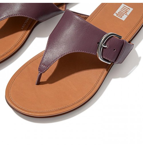 Sandal Ujung Kaki Kulit Gracie Buckle