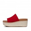 Sandal Wedges Slide Eloise Espadrille Suede